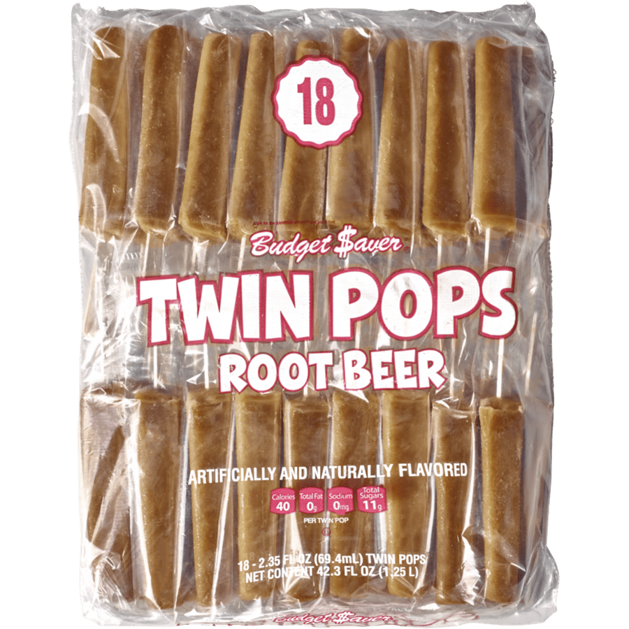 Root Beer Twin Pops