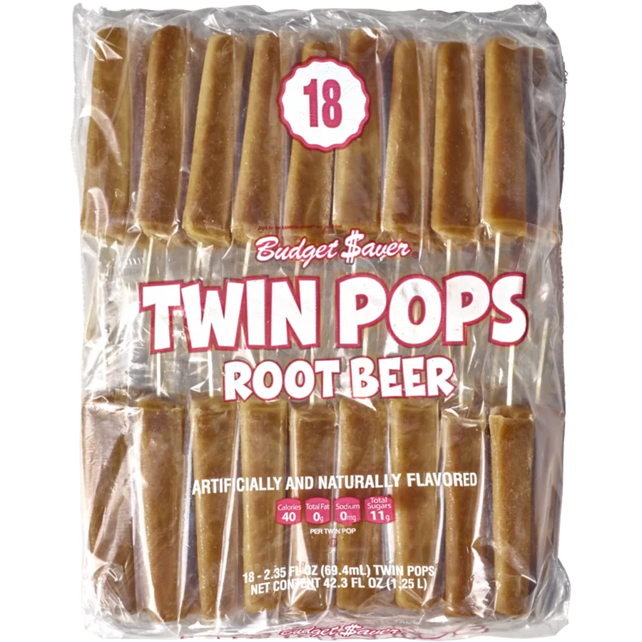 Root Beer Twin Pops