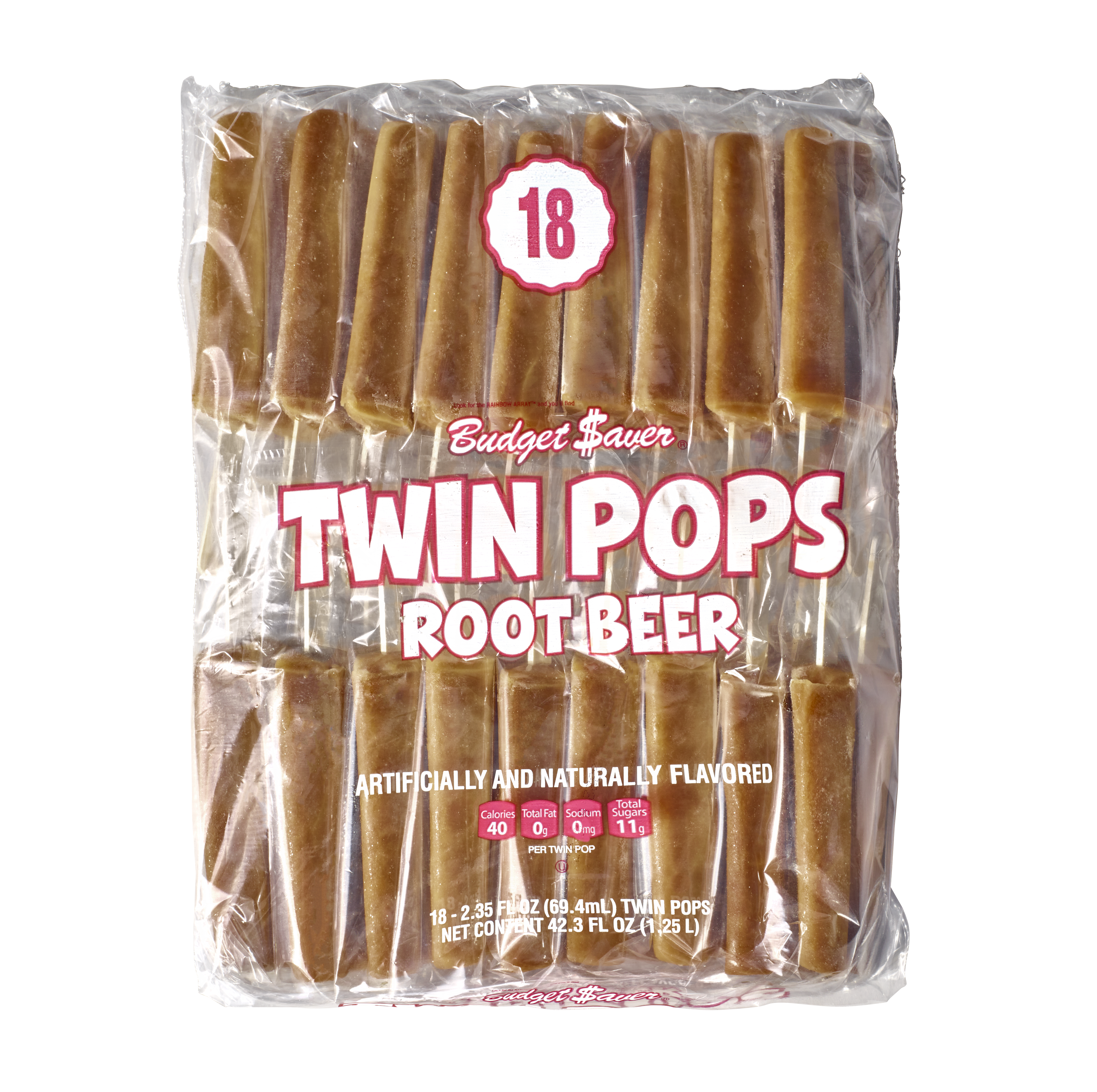 Root Beer Twin Pops
