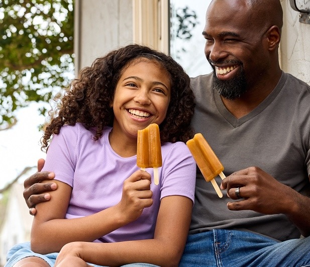 sharing pops
